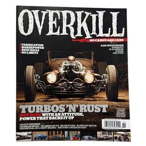2014 WINTER OVERKILL MAGAZINE - TURBOS & RUST FRONT COVER - L 16851